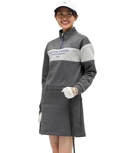 Amazon.co.jp: フィドラ（FIDRA） ゴルフウェア 長袖 ニットワンピース